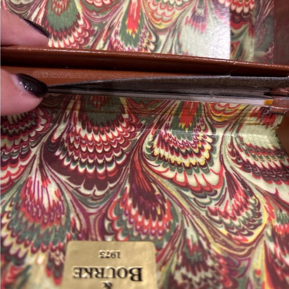 Dooney & Bourke Vintage Leather Trinket Box 1975 - Picture 5 of 6